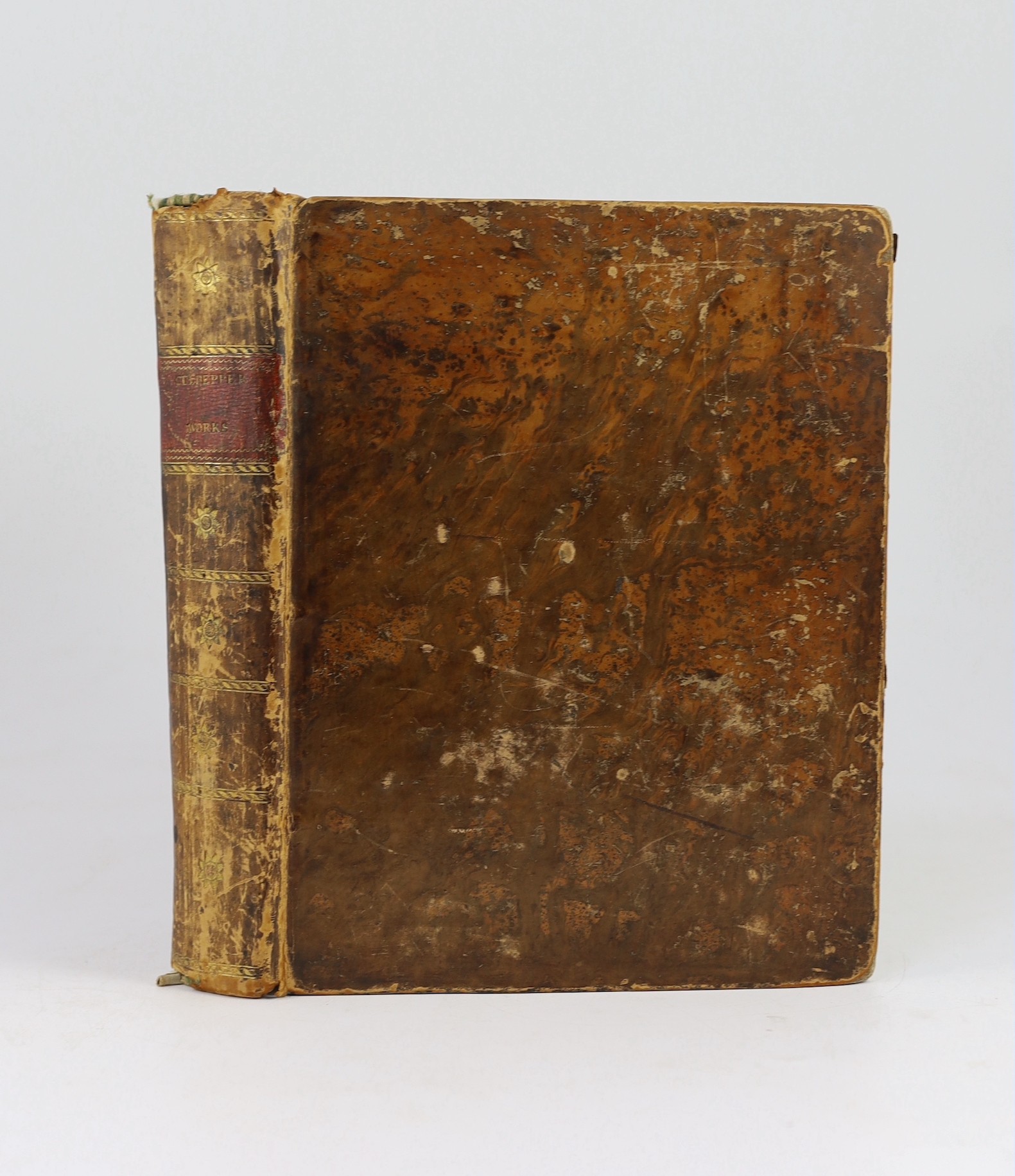 Culpeper, Nicholas - The English Physician and Complete Herbal, 2 parts in 1 vol. 4to, burr calf, with engraved portrait and 35 plates, London, 1805